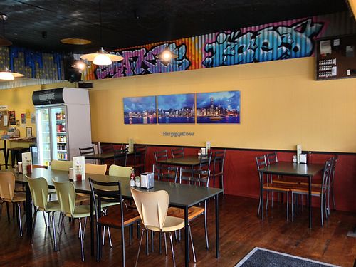 inside  at Central Cafe and Grill in Geraldine