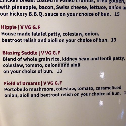 burgers  at Central Cafe and Grill in Geraldine