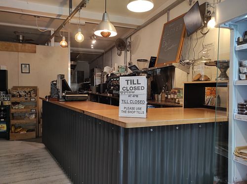 Café (closes at 4pm) at Organico Shop in Bantry