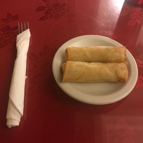 Veggie Spring Roll at New Chinatown in Birmingham