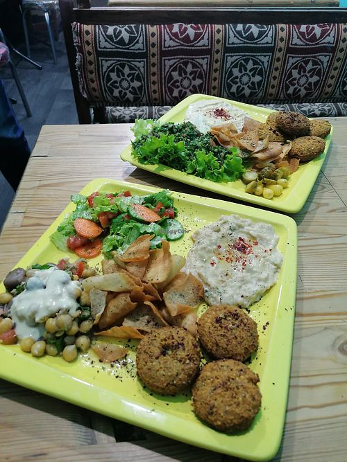 Lecker at Falafel Koy in Istanbul