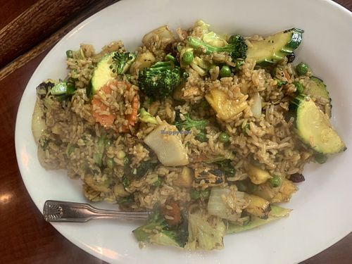 Pineapple fried rice   at Coconut on T in Sacramento