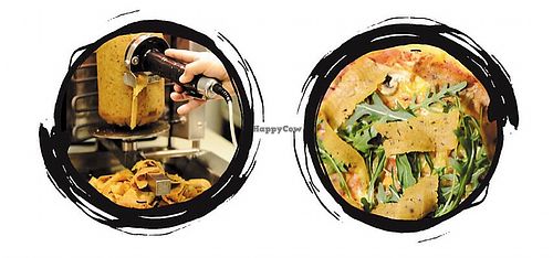 vegan pizza & vöner at Pizza Express - Mariankatu in Helsinki