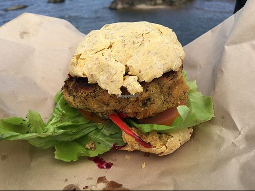 looks nice. texture is nice. not much flavor.  at Los Tontos in Montevideo