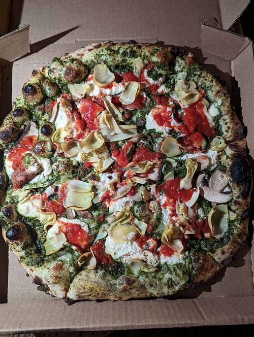 Pesto with extras at Floralia in Honolulu