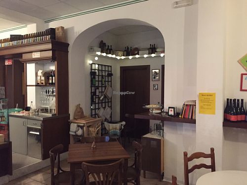 Tables at L'Orteria in Lodi