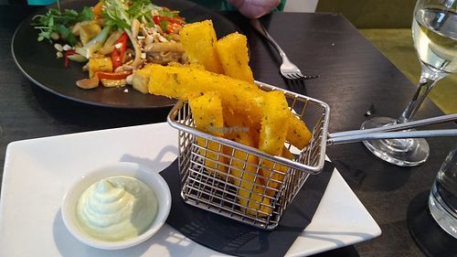 Famous Polenta Chips! at The Gate - Marylebone in London