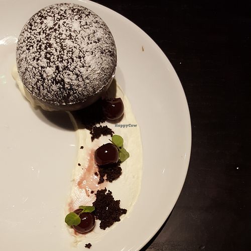 Chocolate snowball on the festive menu at The Gate - Marylebone in London
