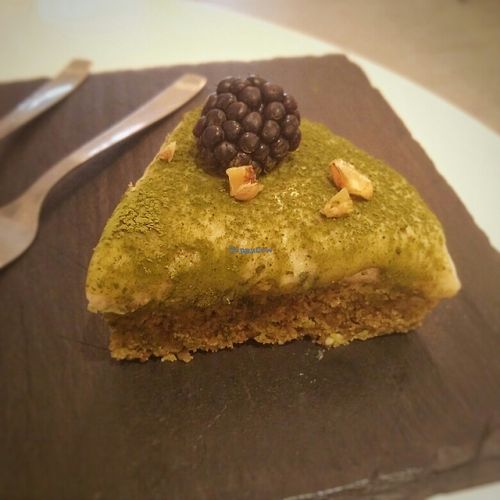 tarta de te verde at Chillin' Cafe in Madrid