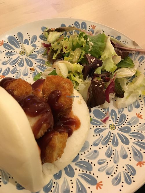 Bbq chickn nugget nap at Chillin' Cafe in Madrid