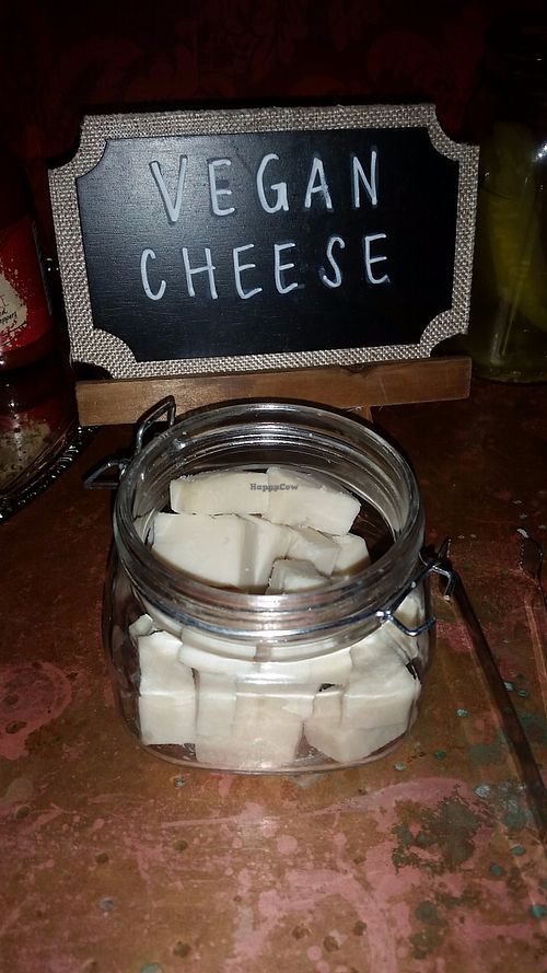 Vegan cheese at the bloody mary bar at Oddfellows Liquor Bar in Columbus