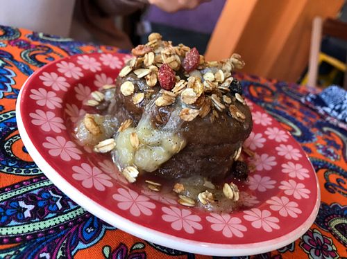Acai cake  at Sharanam Burger in Sao Paulo