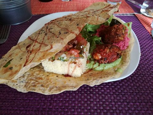 crepe riscocaido at Biocreperia RiscoCaido in Gran Canaria