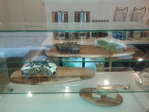 Vegan cakes at Northern Juice in Newcastle