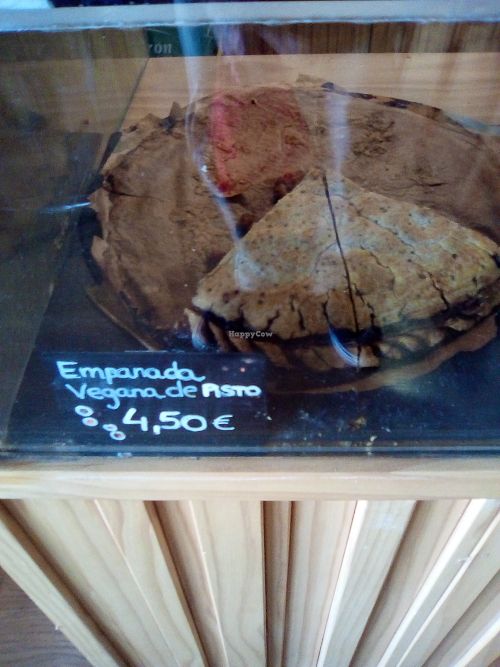 Empanada Vegana at Ecobar in Alcobendas