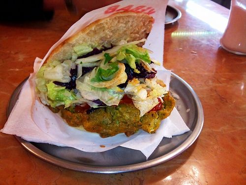 Vegan pumpkin kofta at Kebabhaus in Gottingen