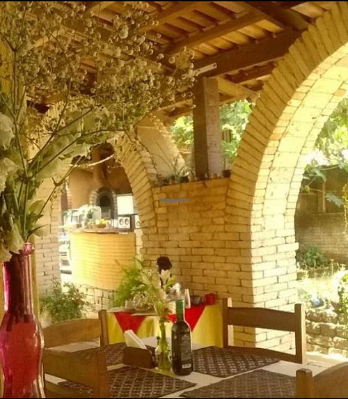 Entrance at Cozinha de Quintal in Pirenopolis
