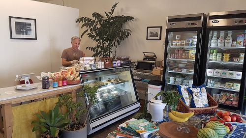 inside at Lento Market in Los Angeles