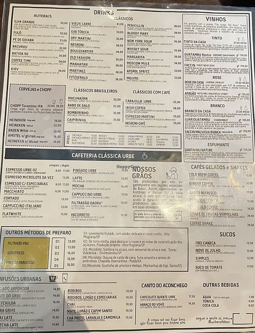   at Urbe Cafe Bar in Sao Paulo