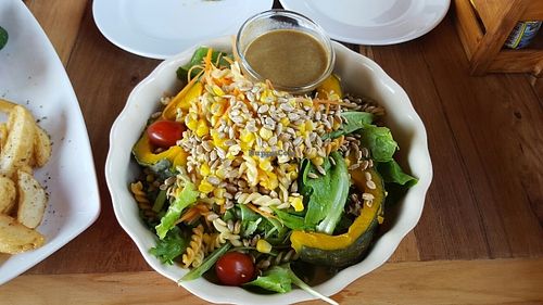 Organic Salad yummm at Ohkajhu Organic Restaurant - San Sai in Chiang Mai