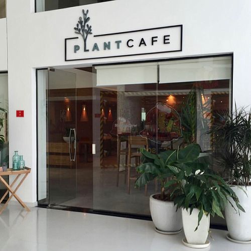 exterior photo at Plant Cafe in Hamala