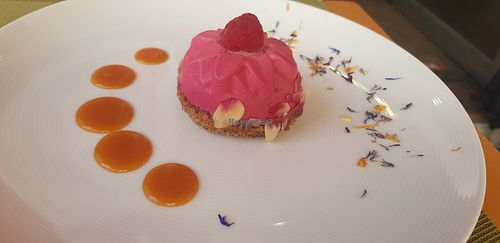 Cherry cake at Sa Cova in Mallorca