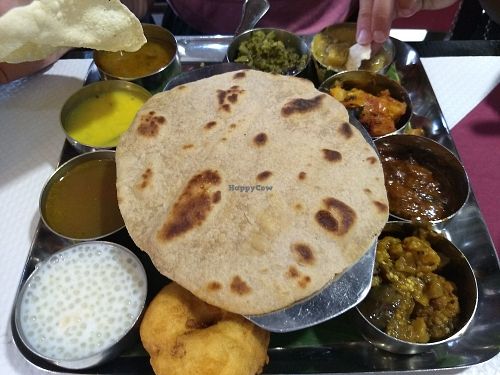 Big Thali at Saravanaa Bhavan in Paris