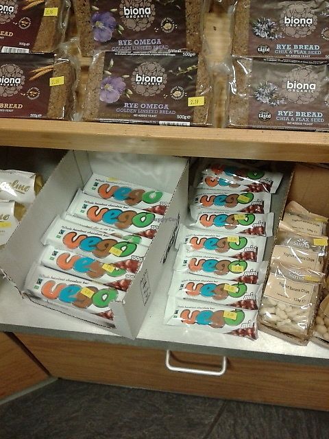 Vego bars! at The Grocery in Newcastle Upon Tyne