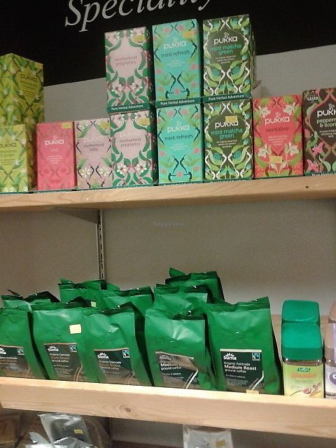 Specialty teas and coffee at The Grocery in Newcastle Upon Tyne