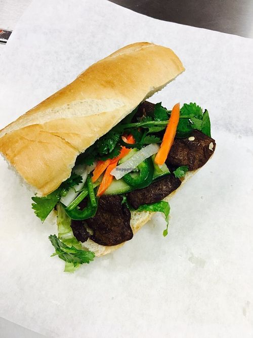 Veggie Beef Sandwich at VeggiEAT Xpress - 99 Ranch Market in Las Vegas