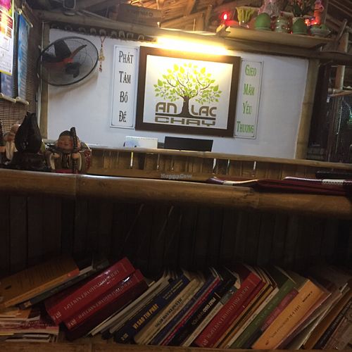 back wall at An Lac Chay - Tay Ho District in Hanoi