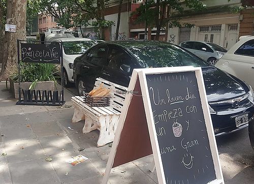 Exterior at Pain de la Vie in Buenos Aires