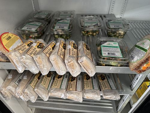 Moshe’s wraps and sunneen salads  at Health Matters Natural Foods in Point Pleasant