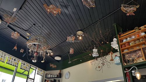 Ceiling at Momo Cafe in South West London