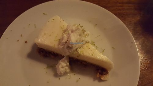 Key lime pie at Club Mexicana - Pamela Bar in East London