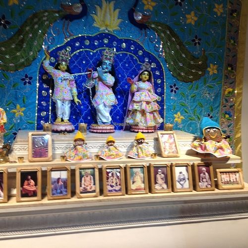 The Protectors of The Site at Govinda's - Diego Portales in Santiago