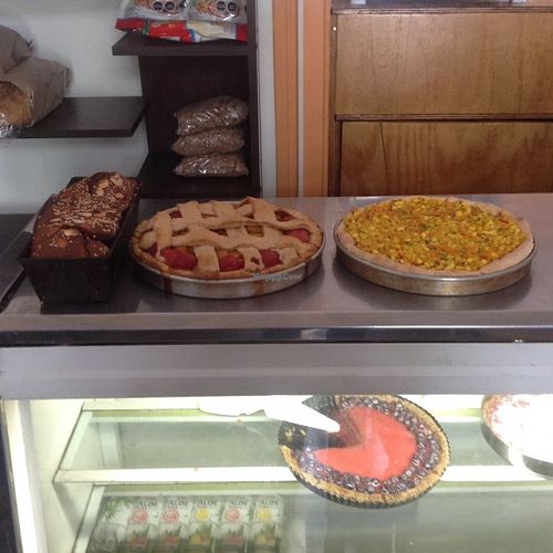 Pies and Pies at Govinda's - Diego Portales in Santiago