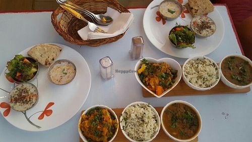 Special Love Thali  at Teaffanys in Goa