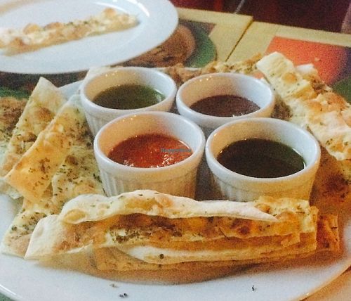 vegan starter at Piola Cambui in Campinas