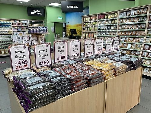 wholefoods at Grape Tree in Swansea