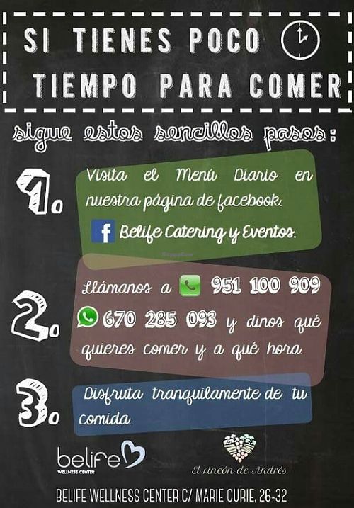 Teléfono at El Rincon de Andres in Malaga