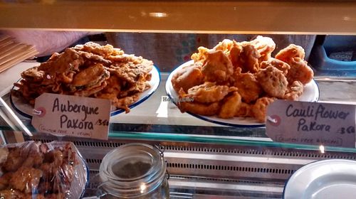 Selection of savouries at The Cran in Glasgow
