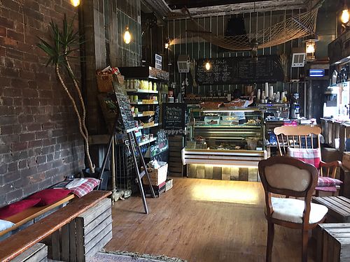 interior at The Cran in Glasgow