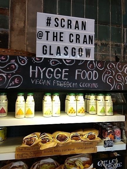 new name and sign at The Cran in Glasgow