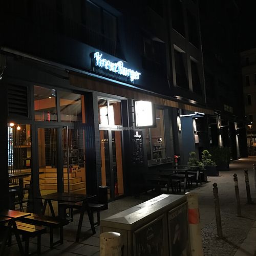 outside at KreuzBurger - Rosenthaler in Berlin