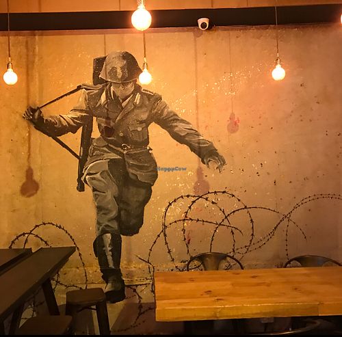 inside (berlin wall motif) at KreuzBurger - Rosenthaler in Berlin