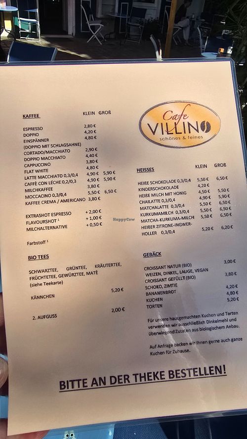 drinks at Cafe Villino  in Prien