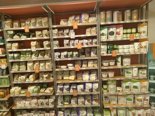 Grains nuts and seeds at Holland & Barrett - Kalverstraat in Amsterdam
