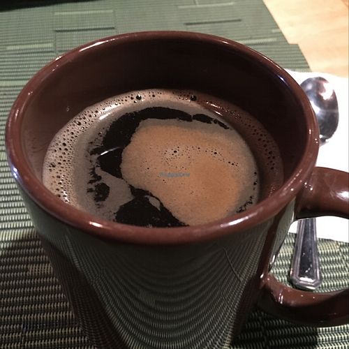 Corn Coffee at Lun-Haw Vegan Cafe in Cebu