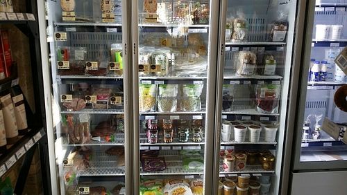 cold goods at Newstead Organics Store & Cafe in Newstead